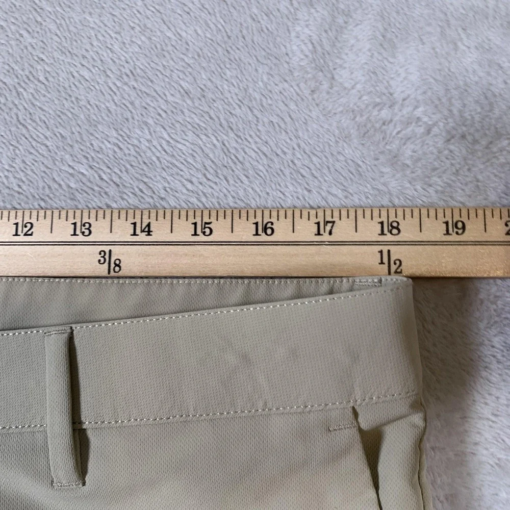 Banana Republic Pants Mens 36x29 Beige Straight Fit Performance Polyester Casual